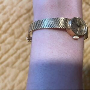 Vintage Gold Mesh Watch